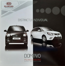 Usado, Folheto de vendas de carros 2010 KIA RIO & PICANTO DOMINO do Reino Unido. Edição especial comprar usado  Enviando para Brazil