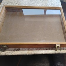 Display case oak for sale  Richmond