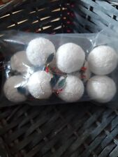 Vintage christmas snowballs for sale  GRIMSBY