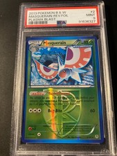 Usado, PSA 9 masquerain explosão de plasma reversa 2013 BW Pokemon comprar usado  Enviando para Brazil