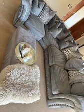Grey shape sofa for sale  NORTHALLERTON