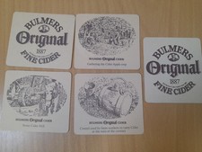 Bulmers cider beermats for sale  PENZANCE