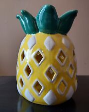 Yellow ceramic pineapple for sale  Rock Falls