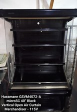 Hussmann GSVM4072-A microSC 40" preto vertical aberto frontal display de merchandising comprar usado  Enviando para Brazil