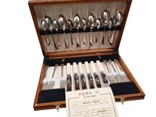Silver plated canteen for sale  WARRINGTON