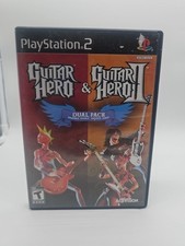 Guitar Hero Dual Pack - One And Two - Completo com Manual - PlayStation 2 - PS2, usado comprar usado  Enviando para Brazil