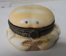 Crab ceramic hinged for sale  Mason City