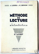 Hachette. méthode lecture d'occasion  Dijon