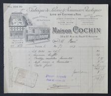 Invoice 1903 paris d'occasion  Expédié en Belgium
