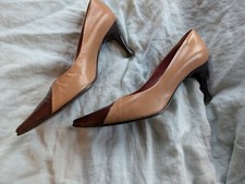 Sergio rossi beige for sale  LONDON