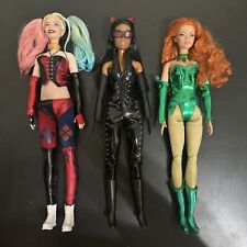 PERSONALIZADO Barbie Catwoman Hiedra Venenosa Harley Quinn Muñeca Batman 85 Aniversario Lote segunda mano  Embacar hacia Argentina