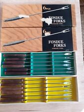 Fonduegabeln vintage 70er gebraucht kaufen  Rodenberg