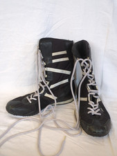 Botas de luta livre masculinas tamanho 8 com cadarço cano alto Everlast COMO ESTÃO comprar usado  Enviando para Brazil