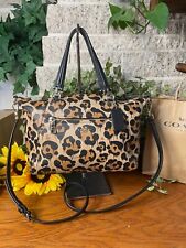 Bolsa tiracolo Coach X Baseman Wild Beast Ocelot Prairie 36451 bolsa de mão comprar usado  Enviando para Brazil