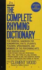 Complete rhyming dictionary for sale  Montgomery