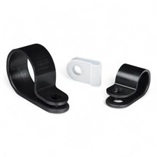 Nylon clips black for sale  LEEDS
