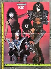 Kiss poster centerfold for sale  Albany