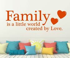 Wandtattoo love family gebraucht kaufen  Wilster
