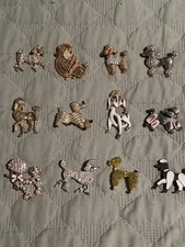 Lot poodle brooches for sale  Gilmer