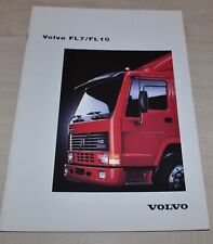 Używany, Volvo FL7 FL10 Truck Brochure Broszura ENG 04/94 na sprzedaż  PL