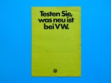 Prospekt katalog passat gebraucht kaufen  Augsburg