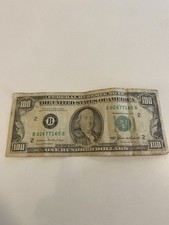 Banconota 100 dollari usato  Battipaglia