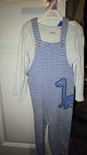 Dinosaur dungarees set for sale  NUNEATON