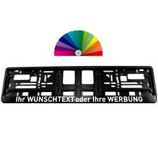 Kennzeichenhalter wunschtext n gebraucht kaufen  Marienberg, Pobershau