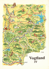 Karte landkarte vogtland gebraucht kaufen  Bad Zwischenahn