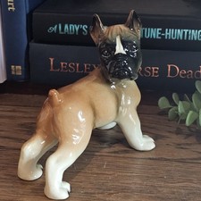 Vintage porcelain boxer for sale  ROSSENDALE