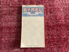 Byrrh carnet bistrot d'occasion  Neuvy-Saint-Sépulchre