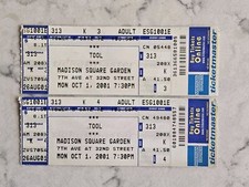 Unused tool tickets for sale  Knoxville