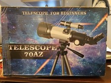 Usado, Telescópio AstroMaster 70AZ preto 70MM abertura verde revestido para iniciantes comprar usado  Enviando para Brazil