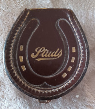 Vintage leather horseshoe for sale  SWANAGE