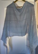 Ladies cream poncho for sale  SUNDERLAND