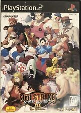 Street Fighter III 3rd STRIKE PS2 Capcom Sony PlayStation 2 comprar usado  Enviando para Brazil