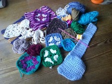 Wool crochet knitting for sale  BRAINTREE
