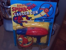 INCRÍVEL ARMA DE DISCO HOMEM-ARANHA AHI MARVEL AVENGERS RARA NÃO PERFURADA MOC 1978 comprar usado  Enviando para Brazil