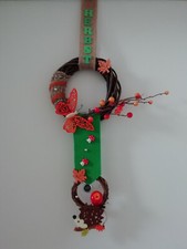 Türkranz wanddeko weidenkranz gebraucht kaufen  Weiden