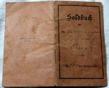 Altes militärzubehör soldbuc gebraucht kaufen  Chemnitz