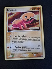 Carte pokemon kraknoix d'occasion  Jaunay-Clan