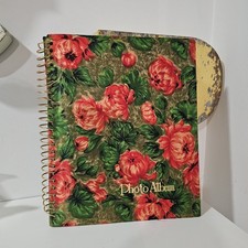 Capa de tecido floral vintage álbum de fotos usado grande estilo caderno espiral comprar usado Capa de tecido floral vintage álbum de fotos usado grande estilo caderno espiral comprar usado  Enviando para Brazil