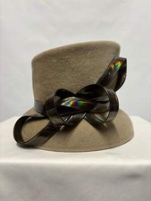 Philip treacy beige for sale  LONDON