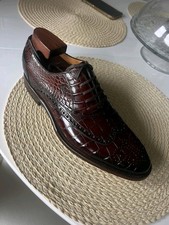 Men crocodile leather for sale  LONDON
