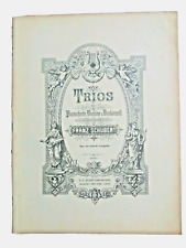 Trios franz schubert gebraucht kaufen  Deutschland