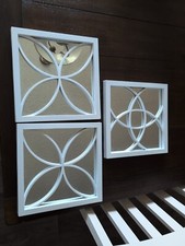 Mirrors set white for sale  Reidsville