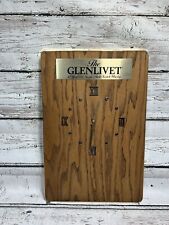 Antigo The Glenlivet Malte Uísque Escocês 12 Anos Único Placa de Relógio de Parede de Madeira comprar usado  Enviando para Brazil