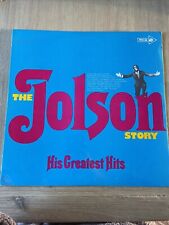 Jolson jolson story for sale  WESTON-SUPER-MARE