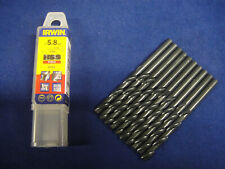 Irwin 5.8mm hss for sale  PETERBOROUGH