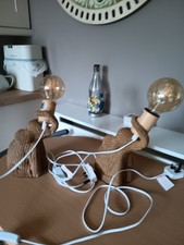 Pair elephant lamps for sale  LEEDS